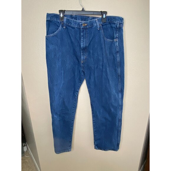 Rustler Mens Blue Denim Jeans 40x30 Vintage Relaxed Fit Straight Leg Classic - Picture 2 of 7